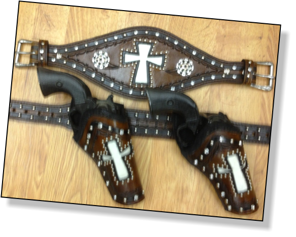 Cactus Custom Saddlery Wide Belt Holsters